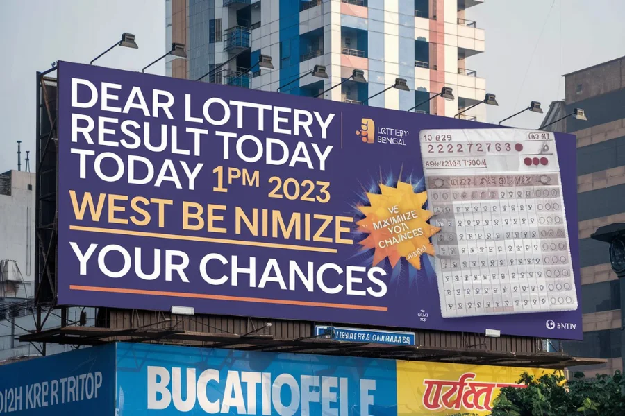 Dear Lottery Result Today 1pm 2023 West Bengal