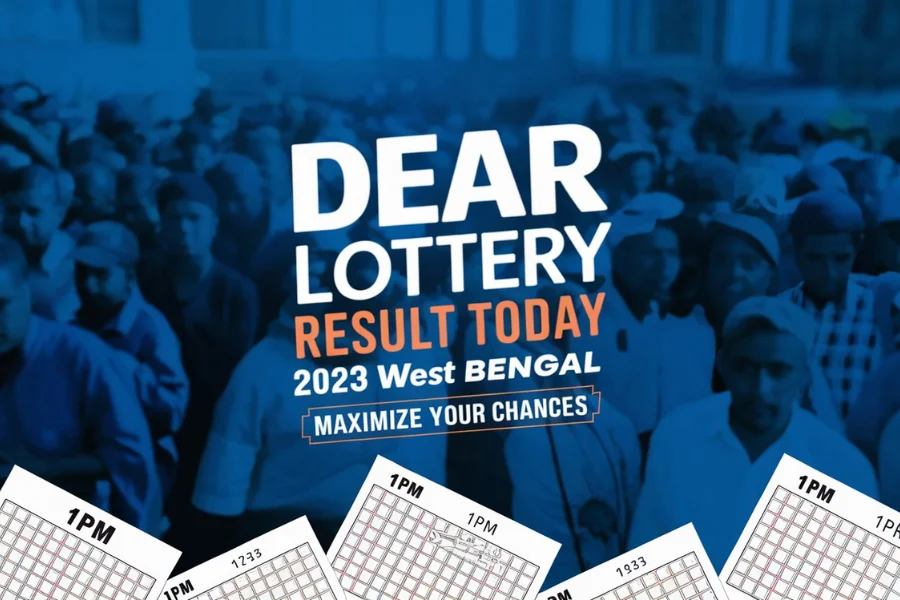 Dear Lottery Result Today 1pm 2023 West Bengal